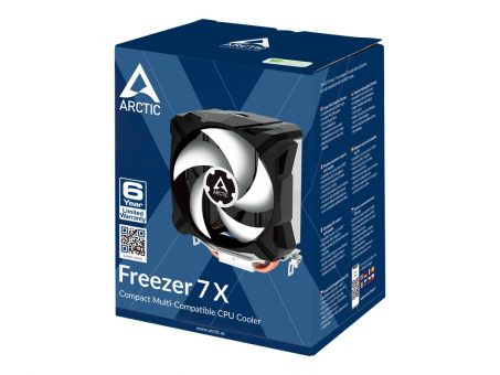 Arctic Freezer 7 X CPU Kühler für AMD und Intel Prozessoren Sockel AM5 AM4 AM3 FM2 ,1151 , 1150 , 1200 uvm. 