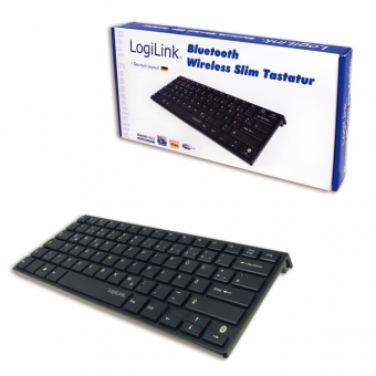 Bluetooth Tastatur LogiLink I-Style Slim , deutsch 