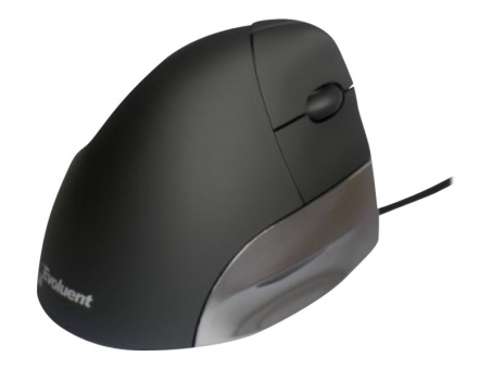 Maus USB Evoluent Vertikal Maus Standard Storm für rechte Hand EVOLUENT Ergonomische 