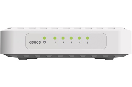 Netgear Gigabit LAN Switch GS605 , 5port 10/100/1000MBit 