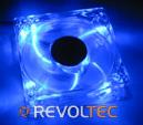 Revoltec 120x120x25mm Gehäuse Lüfter , Blau 